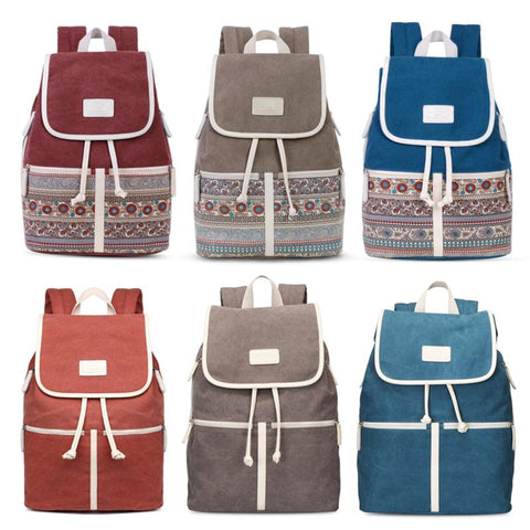 Retro Stylish Travel Backpack