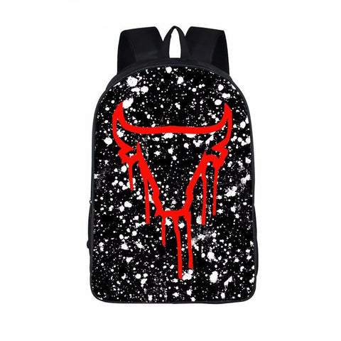 Cool Bull Paint Splatter Backpack