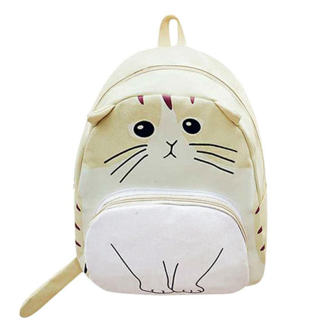 Lovely Cat Printing Backpack