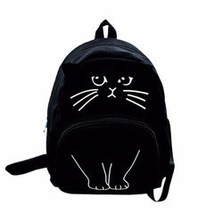 Lovely Cat Printing Backpack
