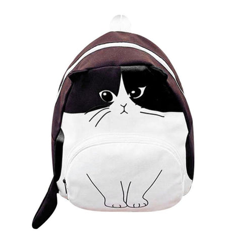 Lovely Cat Printing Backpack