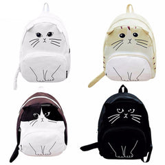 Lovely Cat Printing Backpack