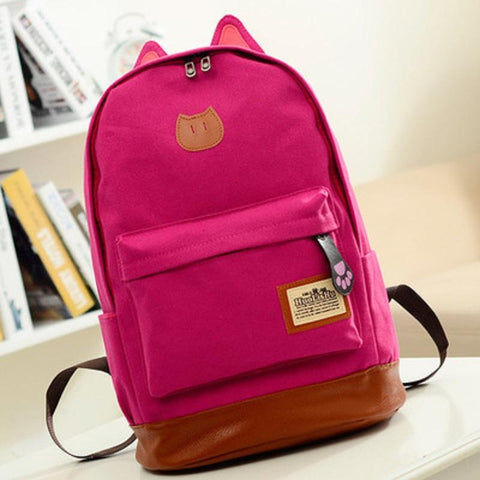 Cute Cat Ear Backpack