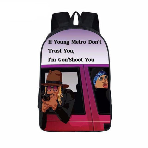 Cool Bull Paint Splatter Backpack