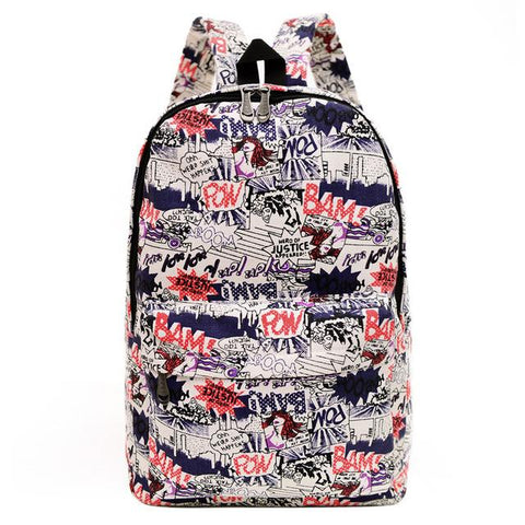 Fashion Canvas Women Backpack