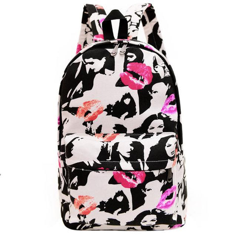 Fashion Canvas Women Backpack