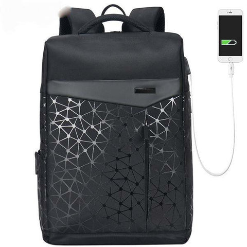 Anti-Thief Pocket USB Charging Backpack