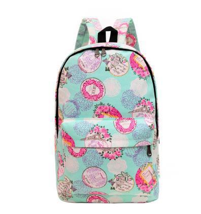 Fashion Canvas Women Backpack