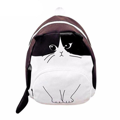 Lovely Cat Printing Backpack