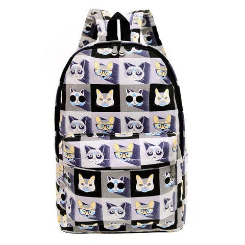 Fashion Canvas Women Backpack