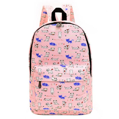 Fashion Canvas Women Backpack