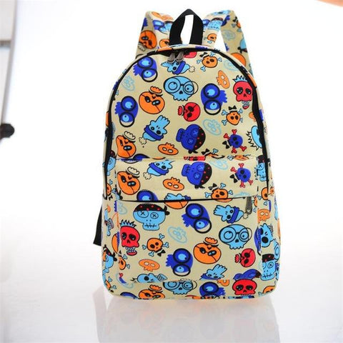 Fashion Canvas Women Backpack
