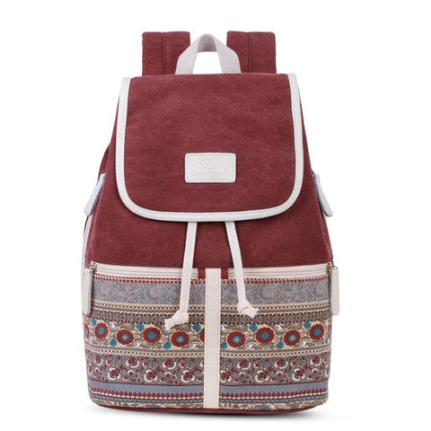 Retro Stylish Travel Backpack