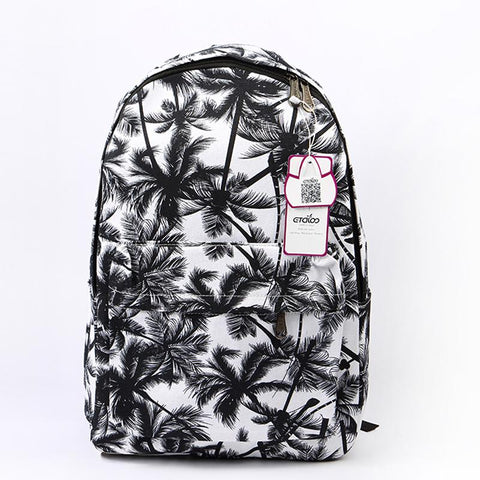 Fashion Canvas Women Backpack