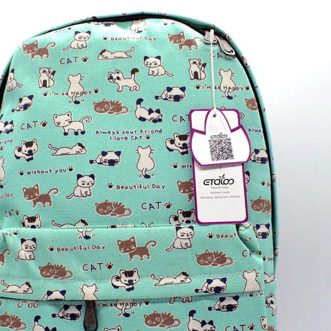 Fashion Canvas Women Backpack